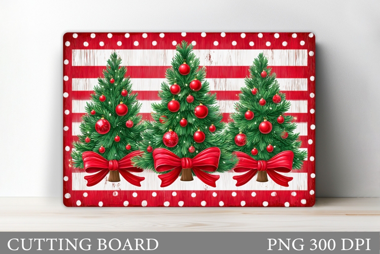 Christmas Tree Cutting Board. Kitchen Cutting Board Design