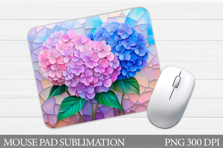 Flowers Mouse Pad Sublimation. Floral Mouse Pad Design