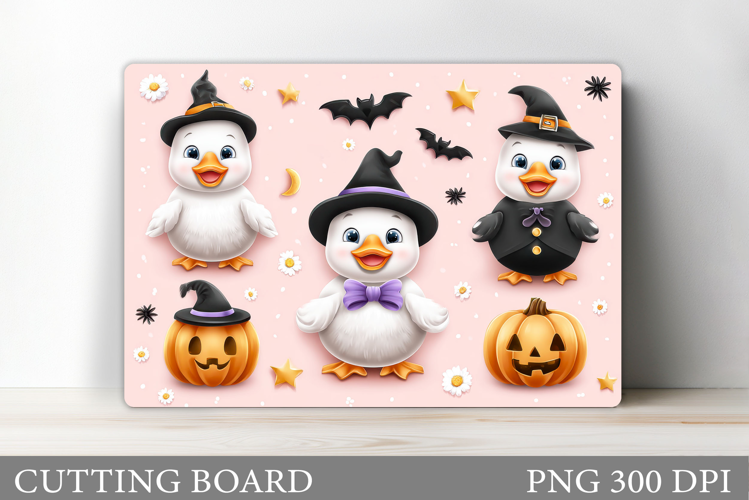 Halloween Goose Cutting Board. Halloween Cutting Board