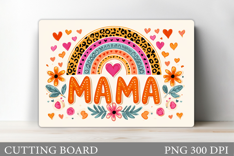 Mother's Day Cutting Board. Mother's Day Sublimation