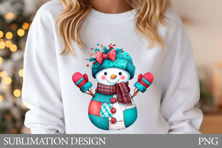 Snowman Sublimation Image 3
