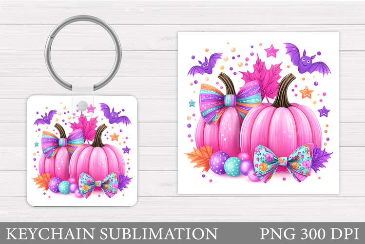 Pumpkin Keychain Design. Pumpkin Sublimation