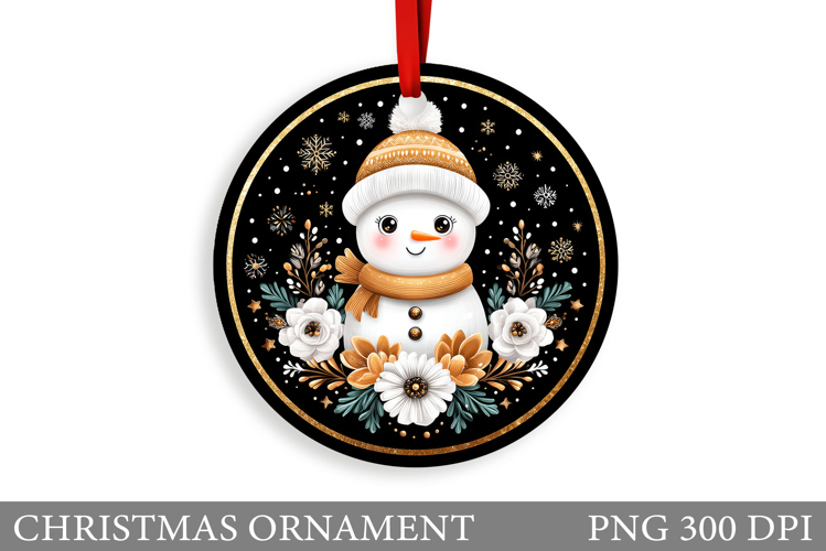 Cute Snowman Clipart Image 12
