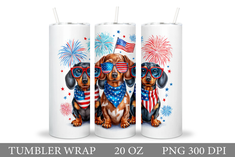 Patriotic Dogs Tumbler. Patriotic Tumbler Sublimation