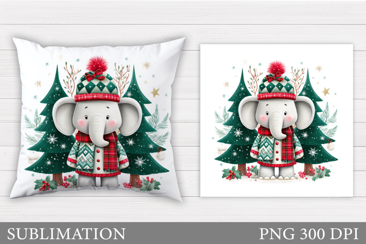 Cute Elephant Clipart Image 2