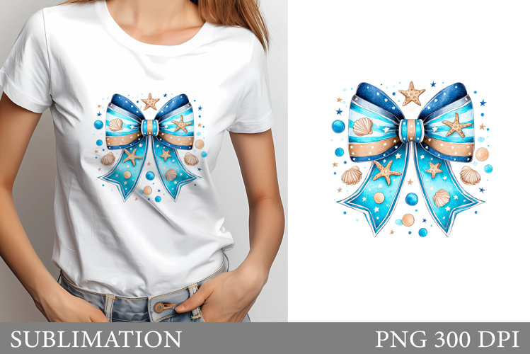 Sea Bow T-Shirt Design. Sea Bow Sublimation