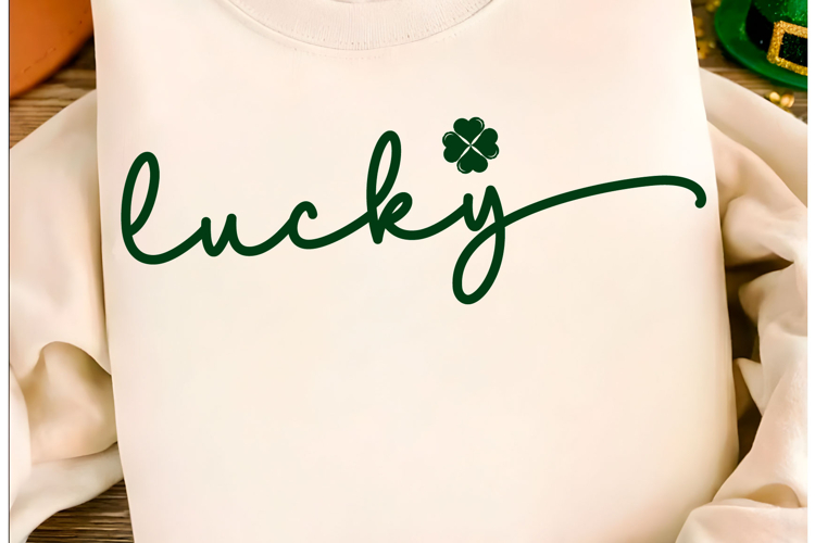 Lucky St Patricks Day Coquette SVG PNG,