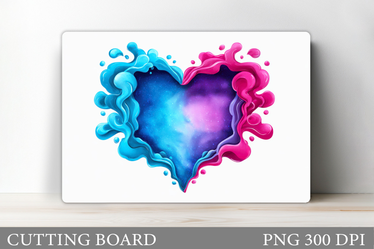 Heart Cutting Board Design. Heart Kitchen Cutting Board