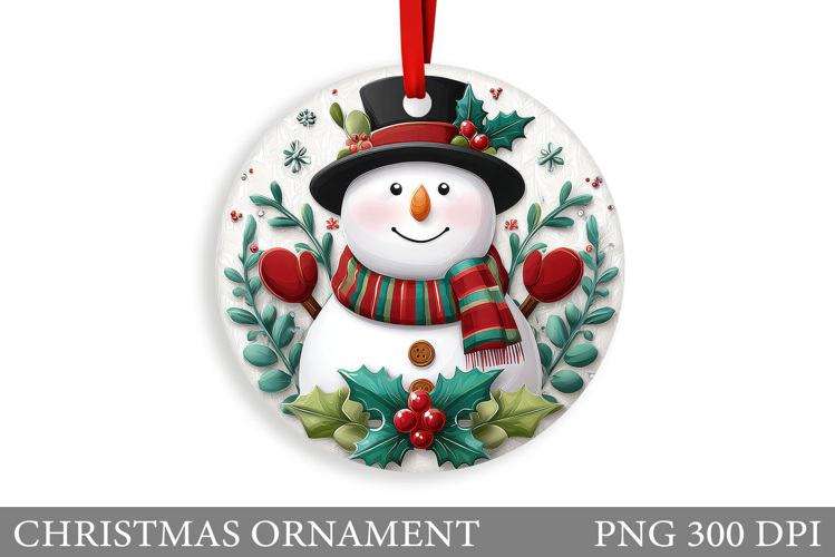 Cute Snowman Clipart Image 24