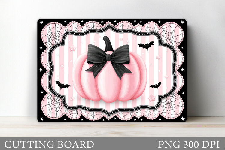 Pumpkin Cutting Board Design. Pumpkin Sublimation example image 1