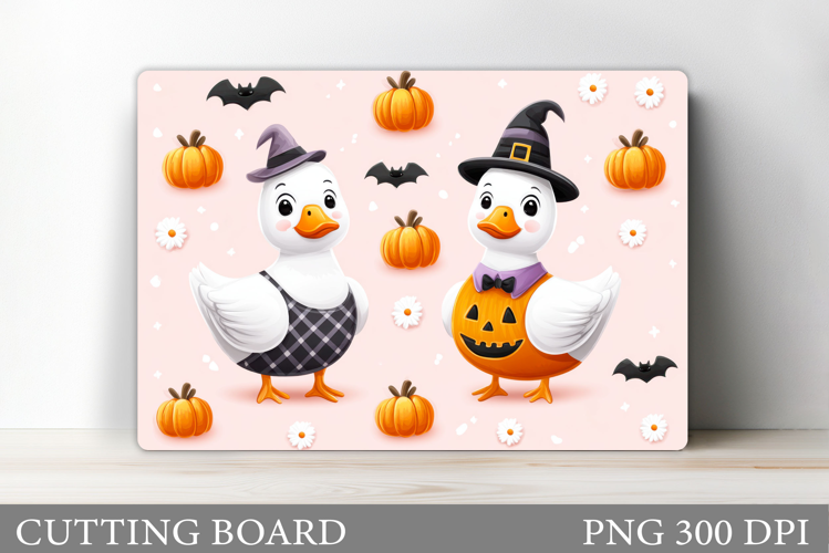 Halloween Goose Cutting Board. Halloween Cutting Board