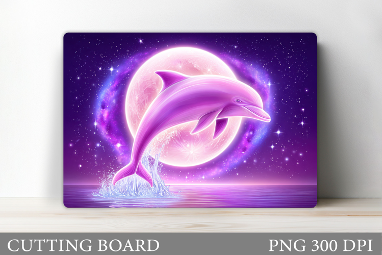 Dolphin Cutting Board Design. Dolphin Sublimation