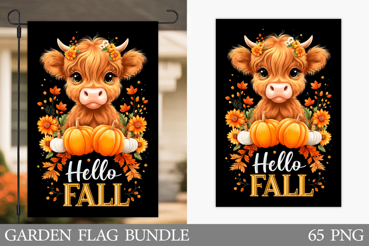 Garden Flag Sublimation Designs
