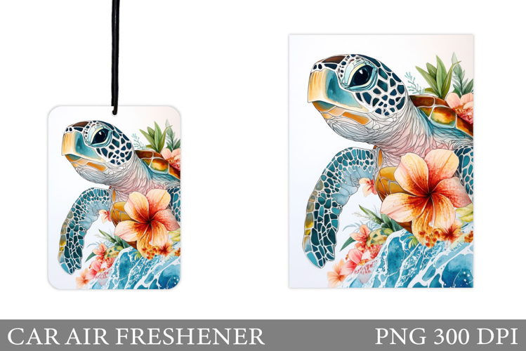 Turtle Car Air Freshener. Sea Car Air Freshener