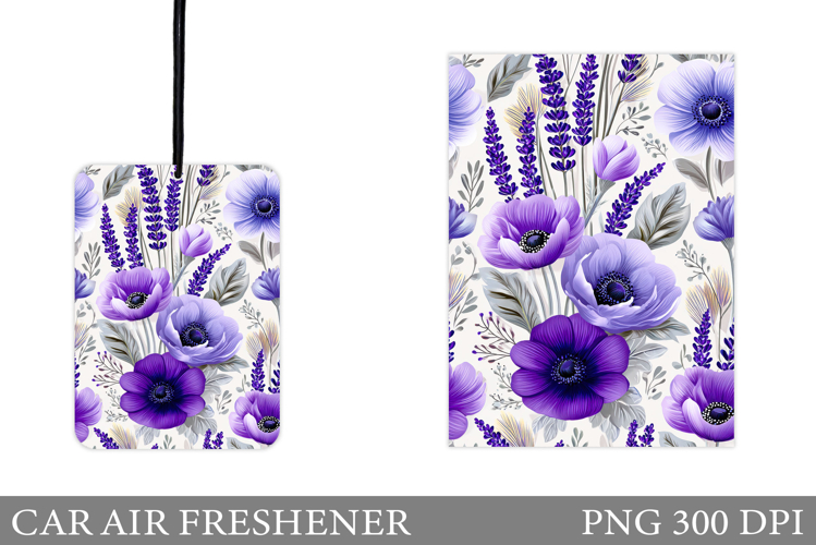 Flowers Car Air Freshener. Floral Car Air Freshener Design