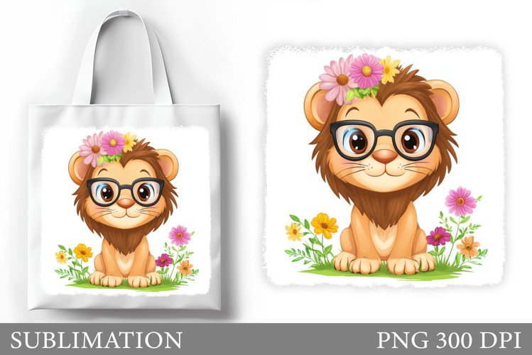 Cute Lion Clipart Image 23