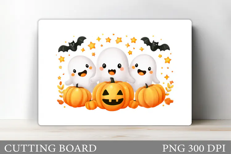 Halloween Cutting Board Design. Halloween Sublimation