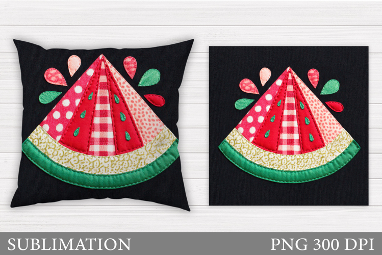 Watermelon Pillow Design. Watermelon Sublimation