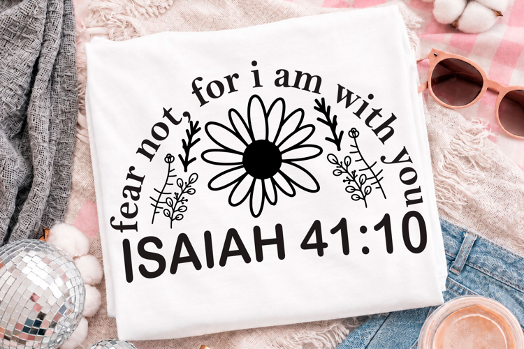 Fear Not Trendy Christian PNG, Faith PNG