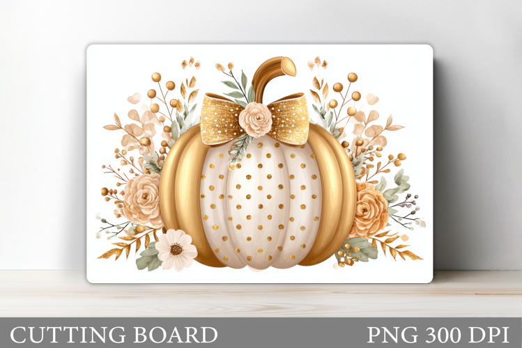 Pumpkin Cutting Board Design. Pumpkin Sublimation