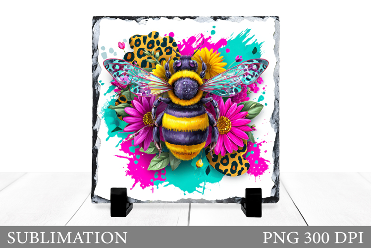 Bee Slate Design. Bee Sublimation