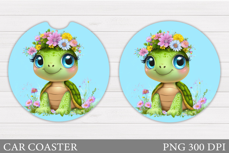 Cute Turtle Clipart Image 5