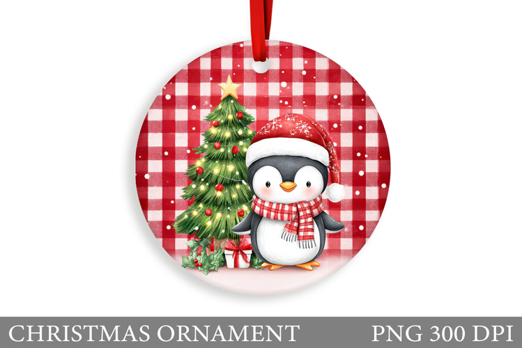 Christmas Penguin Clipart Image 4
