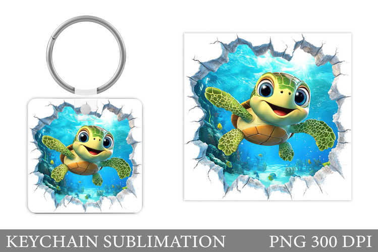 Cute Turtle Clipart Image 12