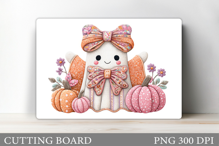 Cute Ghost Cutting Board. Cute Halloween Cutting Board