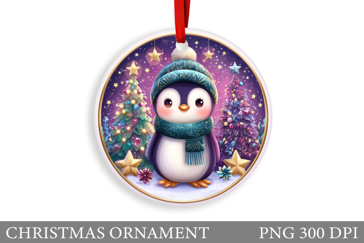 Christmas Penguin Clipart Image 15