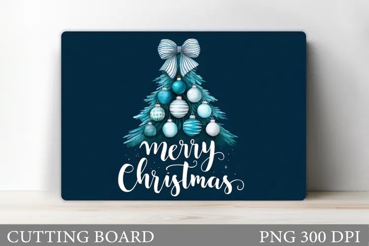 Merry Christmas Cutting Board. Christmas Cutting Board