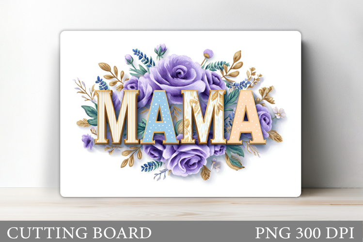 Mother's Day Cutting Board. Mother's Day Sublimation