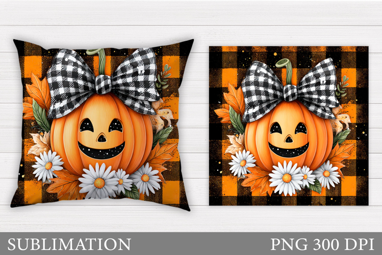 Halloween Pumpkin Pillow. Halloween Pillow Design