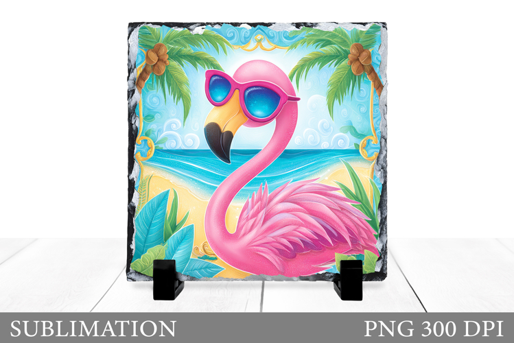 Flamingo Sublimation. Flamingo Slate Sublimation