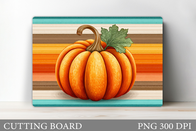 Pumpkin Cutting Board Design. Pumpkin Sublimation