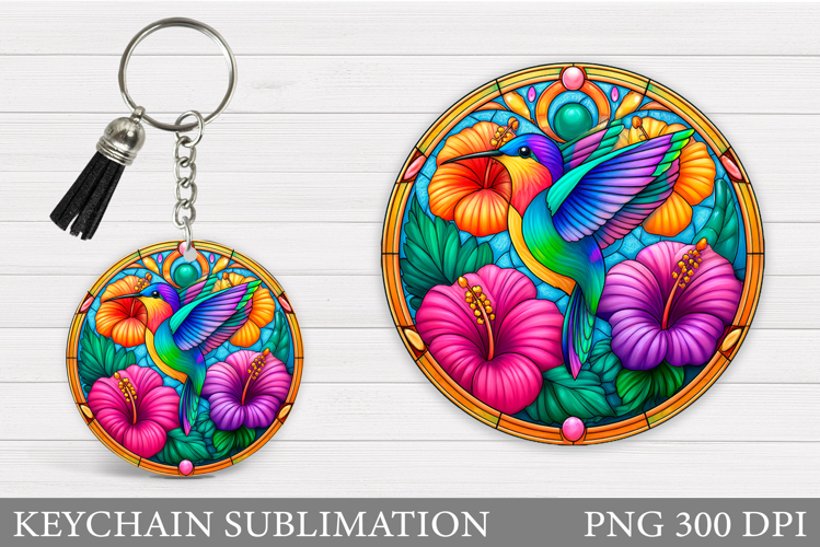 Hummingbird Keychain Design. Hummingbird Sublimation