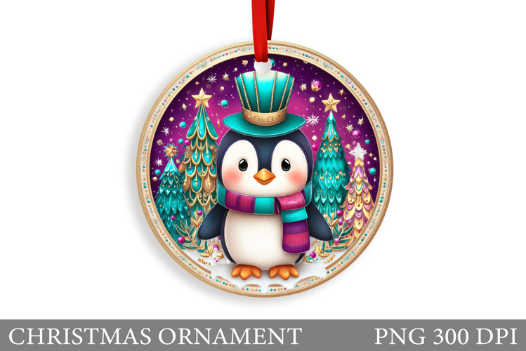 Christmas Penguin Clipart Image 14