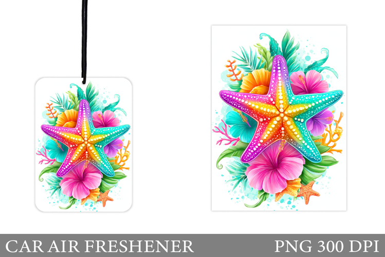 Starfish Car Air Freshener. Sea Car Air Freshener