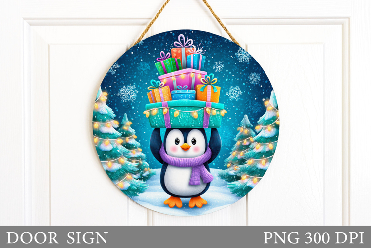 Christmas Penguin Clipart