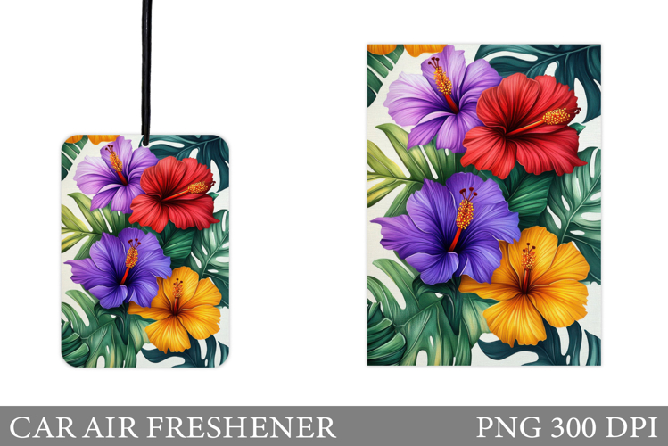 Tropical Flowers Clipart Image 16