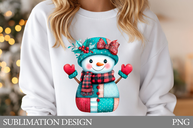 Snowman Sublimation Image 24