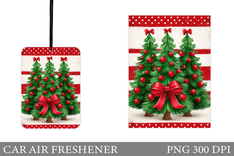 Christmas Tree Car Air Freshener. Winter Car Air Freshene