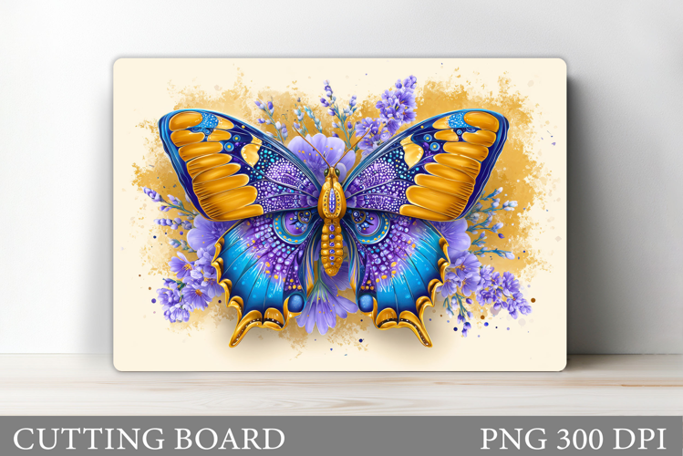 Butterfly Cutting Board. Butterfly Sublimation