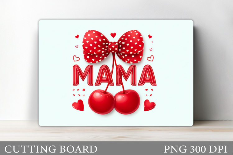 Mother's Day Cutting Board. Floral Cutting Board Sublimation