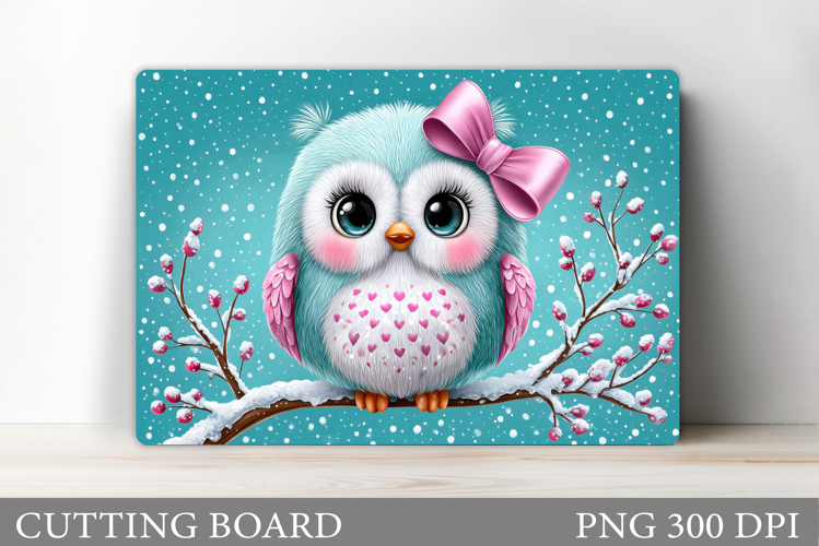 Christmas Bird Cutting Board. Christmas Cutting Board Design