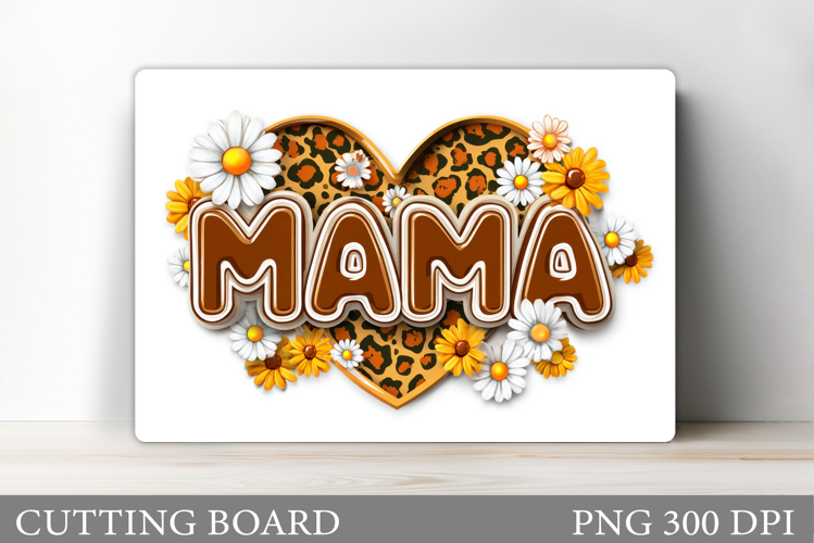 Mother's Day Cutting Board. Mother's Day Sublimation