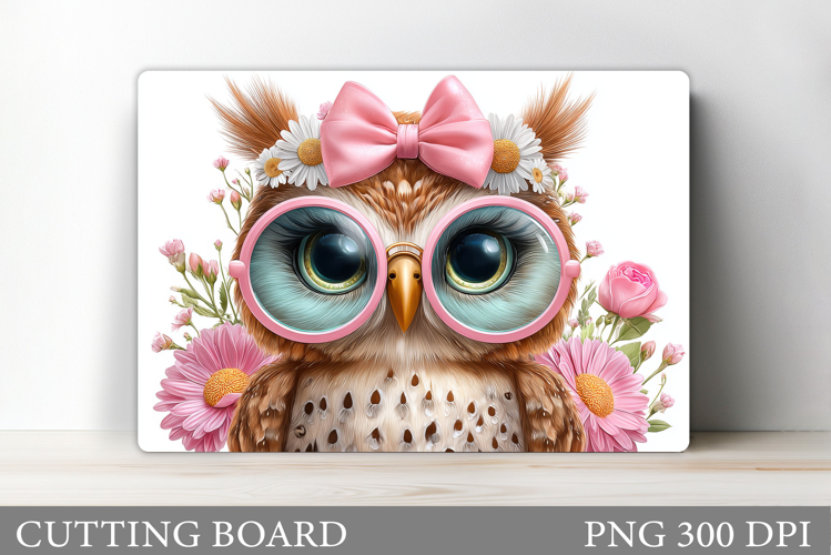 Cute Owl Cutting Board. Owl Kitchen Cutting Board