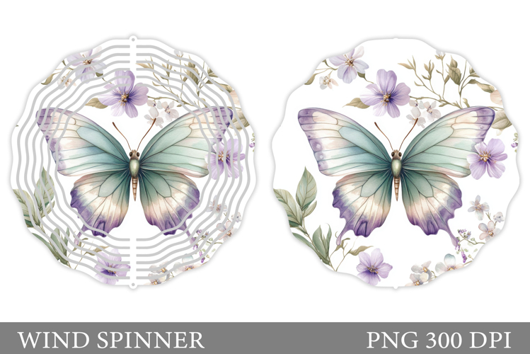 Watercolor Butterfly Clipart Image 16