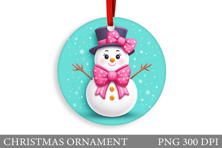 Cute Snowman Clipart Image 11