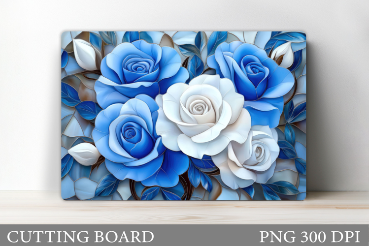 Roses Cutting Board. Flowers Cutting Board Sublimation